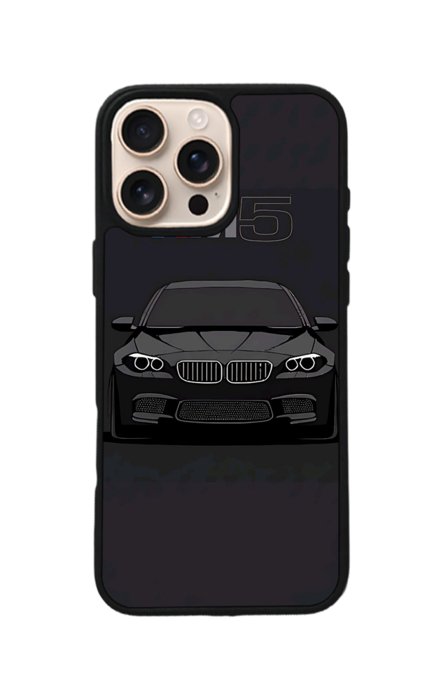 iPhone 15 Pro Uyumlu BMW Tasarımlı Glossy Premium Kılıf