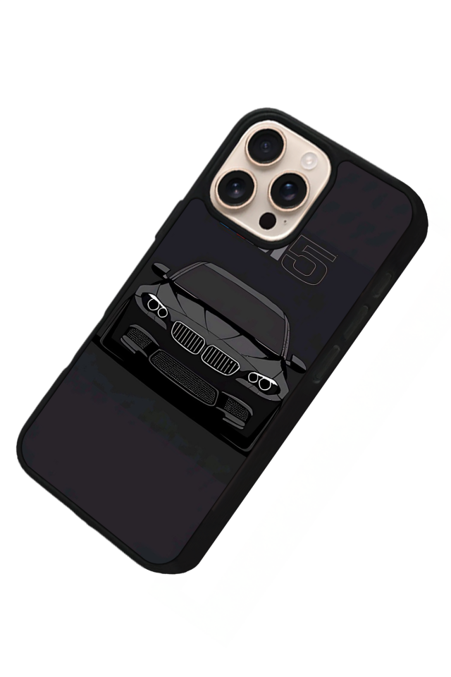 iPhone 15 Pro Uyumlu BMW Tasarımlı Glossy Premium Kılıf
