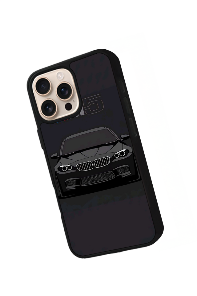 iPhone 15 Pro Uyumlu BMW Tasarımlı Glossy Premium Kılıf
