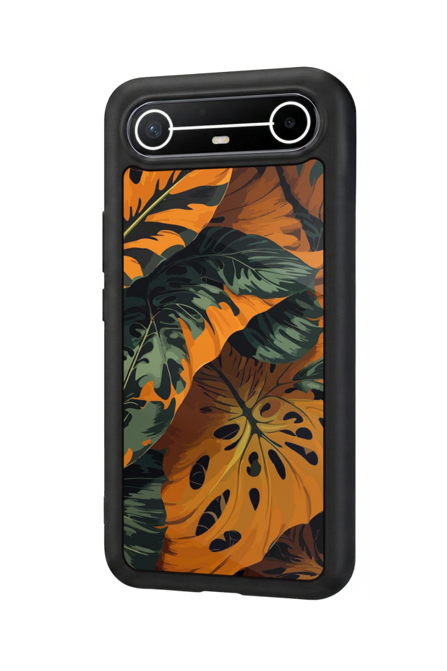 Tecno Spark Slim 5G Uyumlu Botanik Tasarımlı Glossy Premium Kılıf