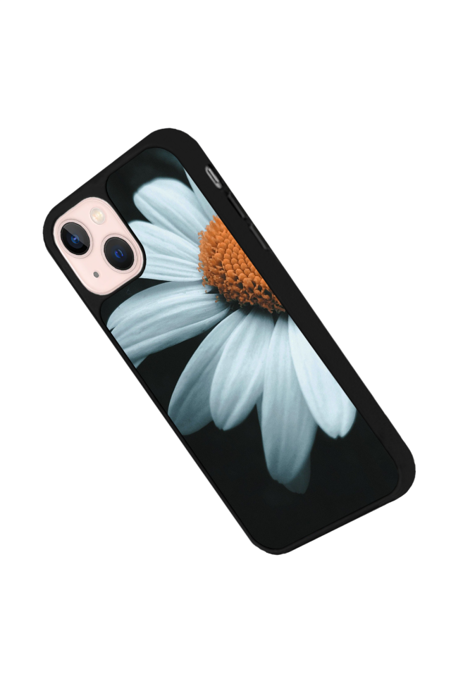 iPhone 15 Uyumlu Cicek Tasarımlı Glossy Premium Kılıf