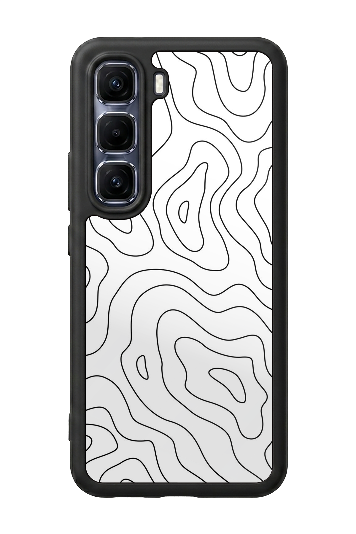 Infinix Hot 60 Pro Plus Uyumlu Çizgi Sanatı Tasarımlı Glossy Premium Kılıf