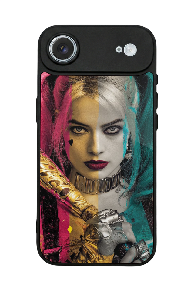 iPhone 17 Air Uyumlu HarleyQueen Tasarımlı Glossy Premium Kılıf