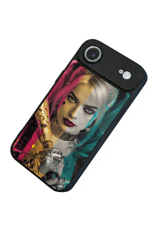 iPhone 17 Air Uyumlu HarleyQueen Tasarımlı Glossy Premium Kılıf
