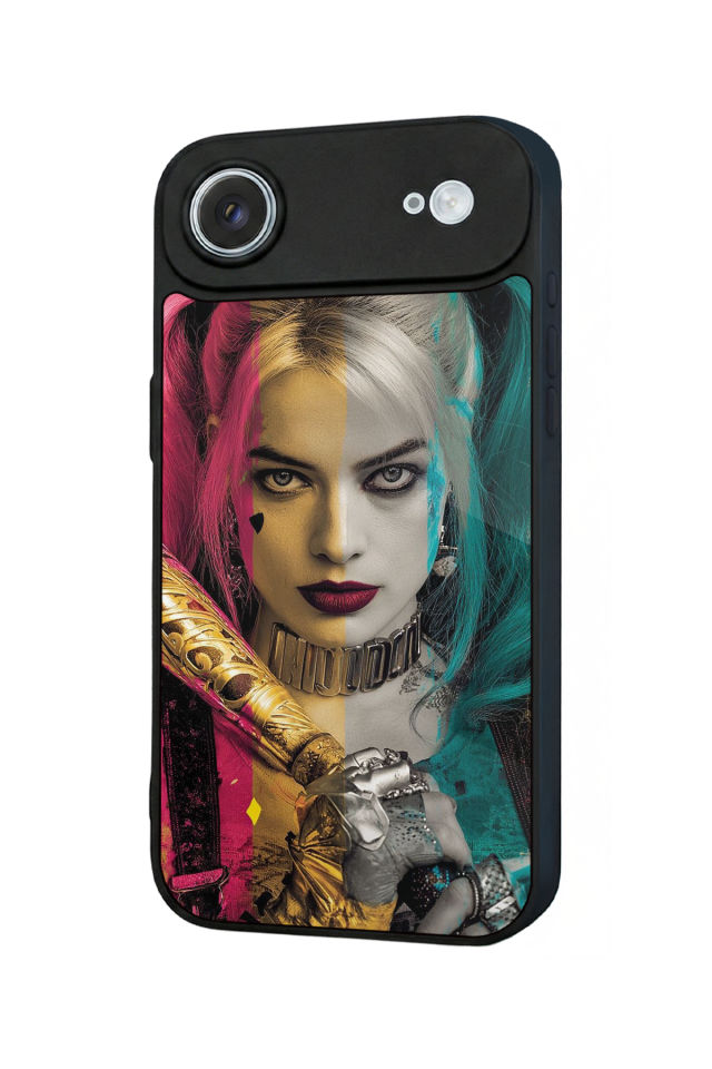iPhone 17 Air Uyumlu HarleyQueen Tasarımlı Glossy Premium Kılıf