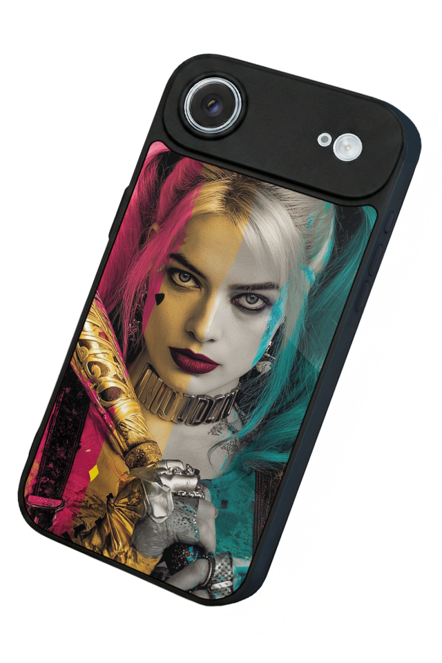 iPhone 17 Air Uyumlu HarleyQueen Tasarımlı Glossy Premium Kılıf