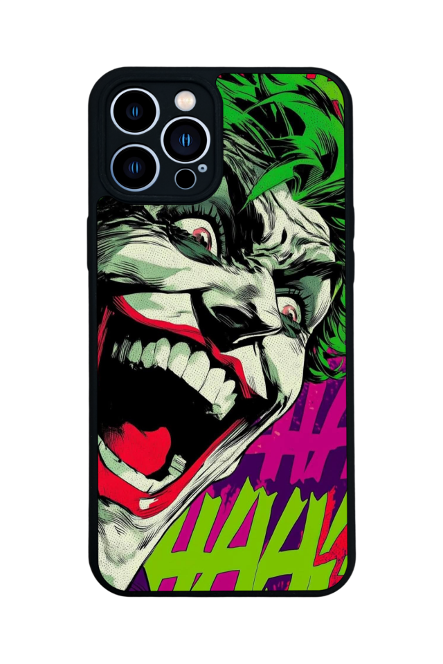 iPhone 13 Pro Max Uyumlu Joker Tasarımlı Glossy Premium Kılıf