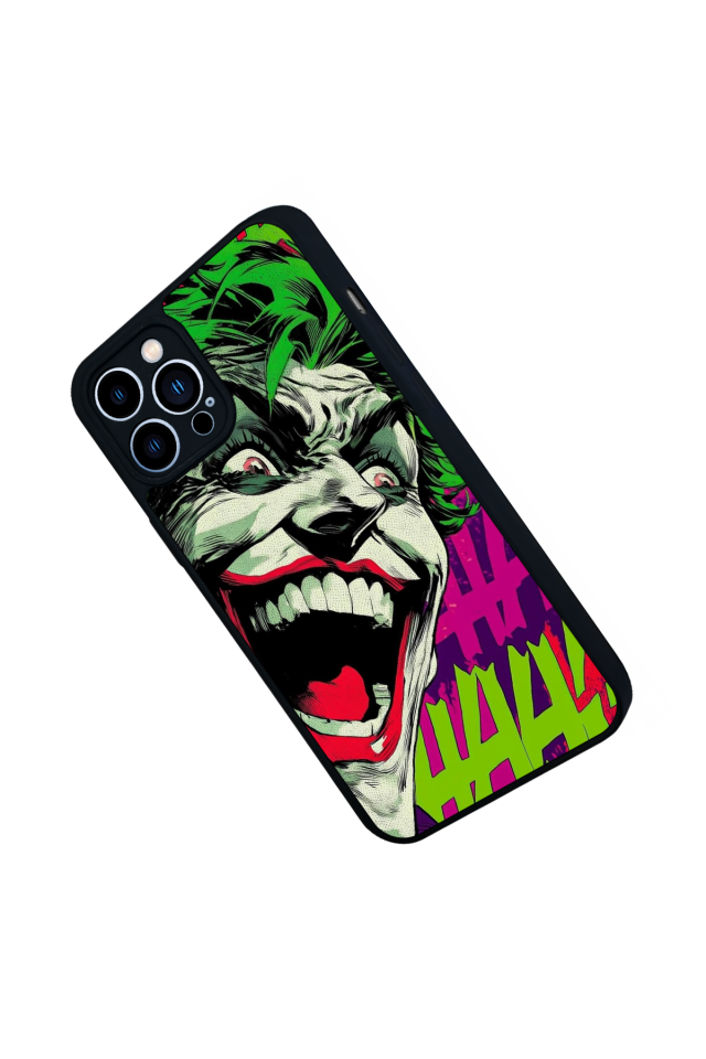 iPhone 13 Pro Max Uyumlu Joker Tasarımlı Glossy Premium Kılıf