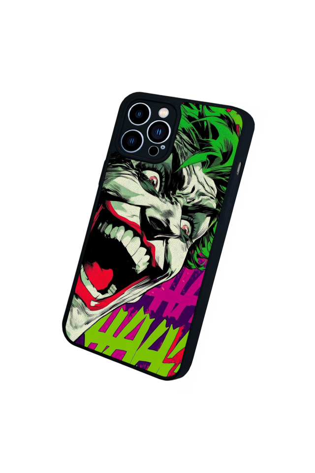 iPhone 13 Pro Max Uyumlu Joker Tasarımlı Glossy Premium Kılıf
