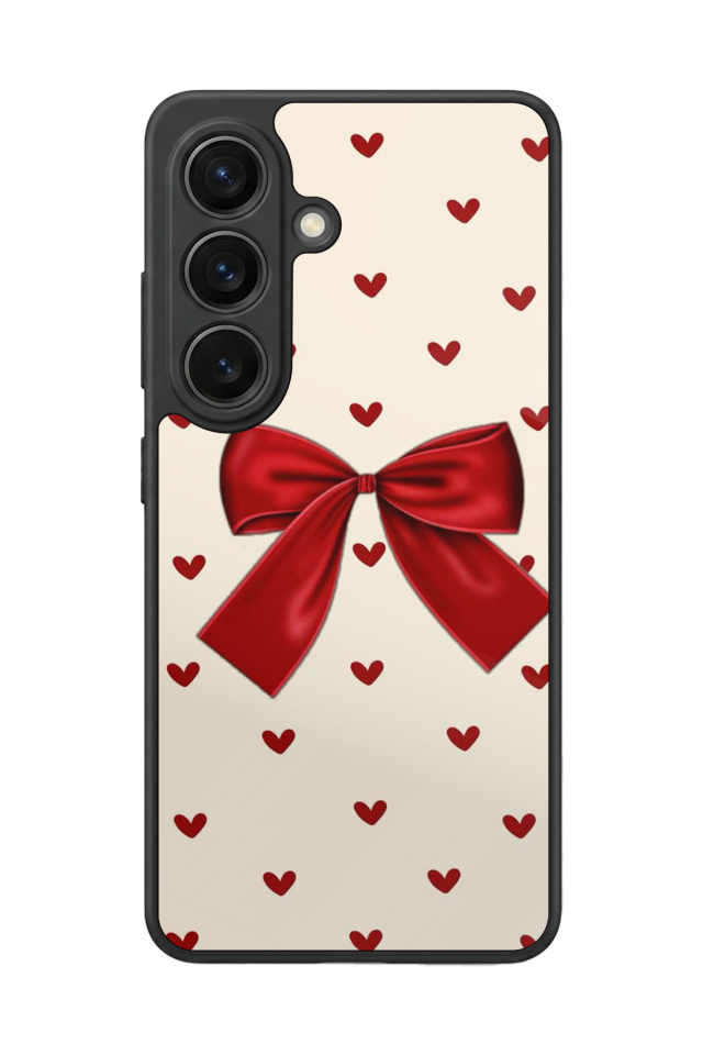 Samsung Galaxy S26 Uyumlu Kurdele Tasarımlı Glossy Premium Kılıf