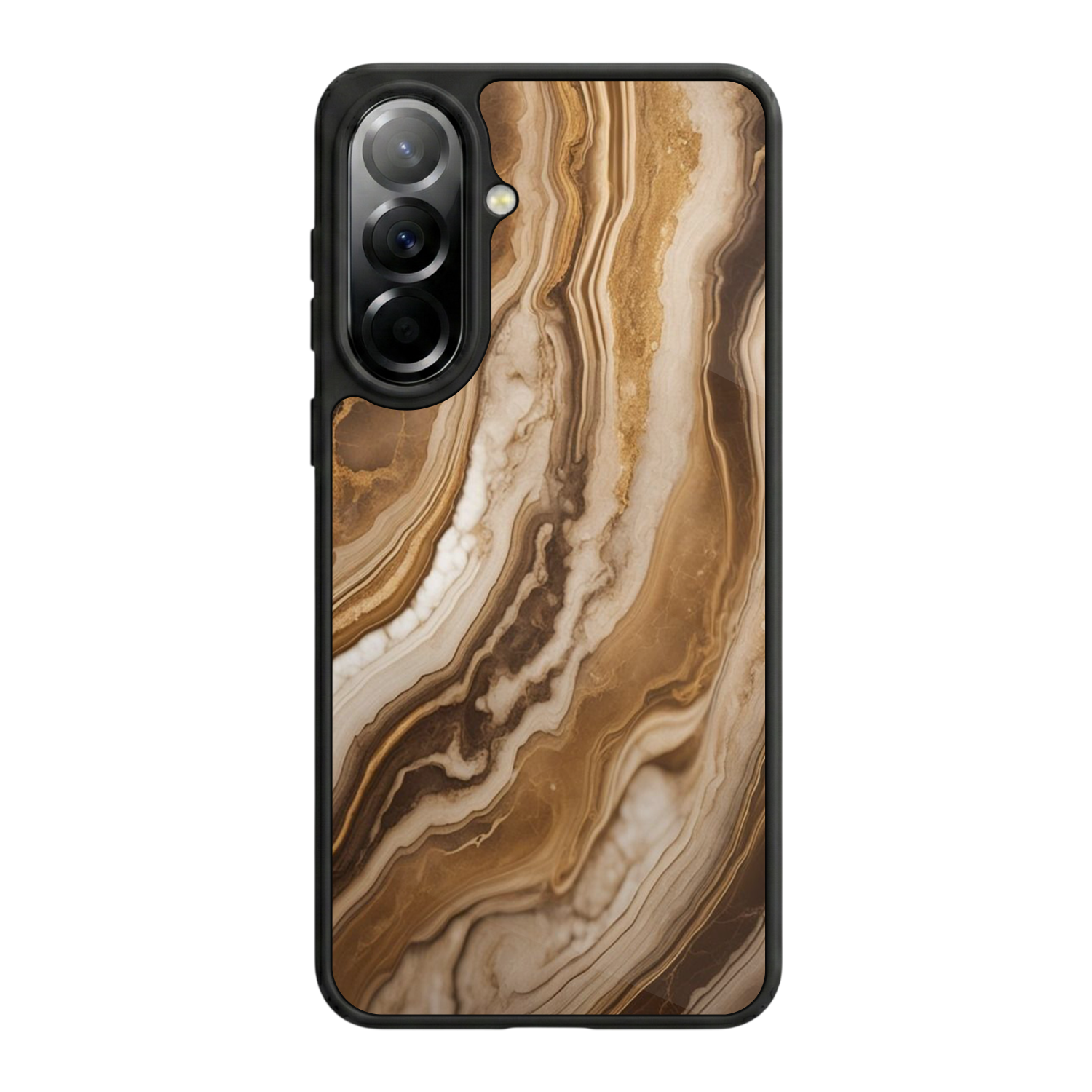 Samsung Galaxy A57 Uyumlu Mermer Marble Tasarımlı Glossy Premium Kılıf