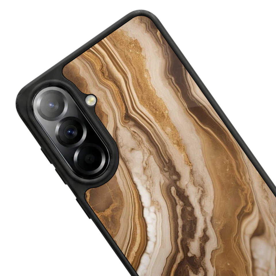 Samsung Galaxy A57 Uyumlu Mermer Marble Tasarımlı Glossy Premium Kılıf