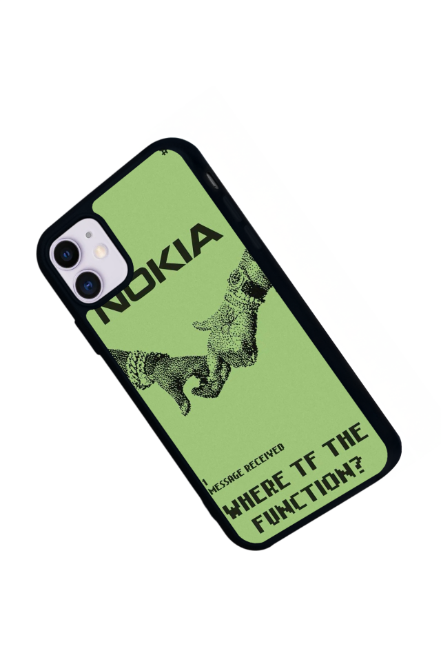 iPhone 11 Uyumlu Nokia Tasarımlı Glossy Premium Kılıf