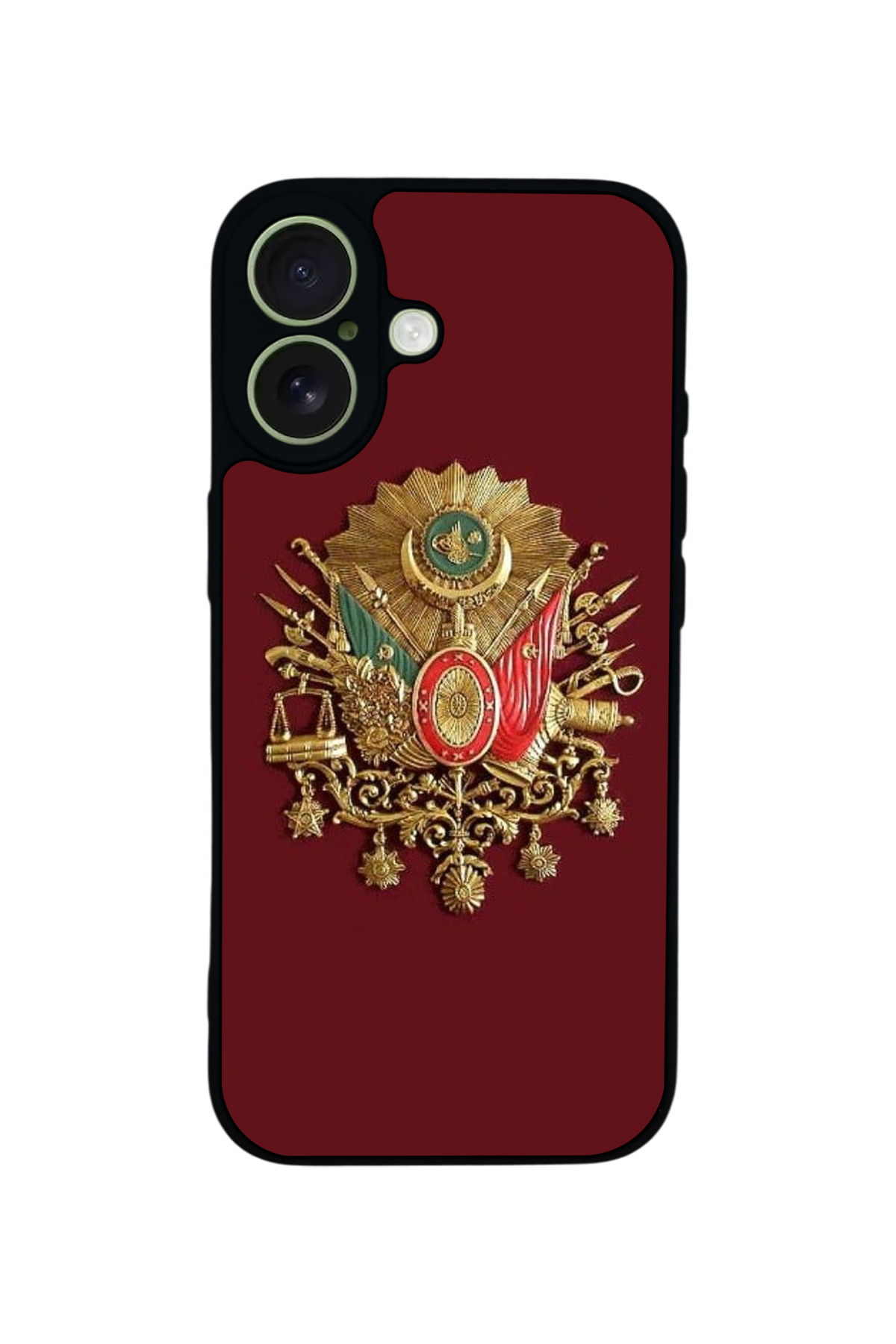 iPhone 17 Uyumlu Osmanli Tugrasi Tasarımlı Glossy Premium Kılıf