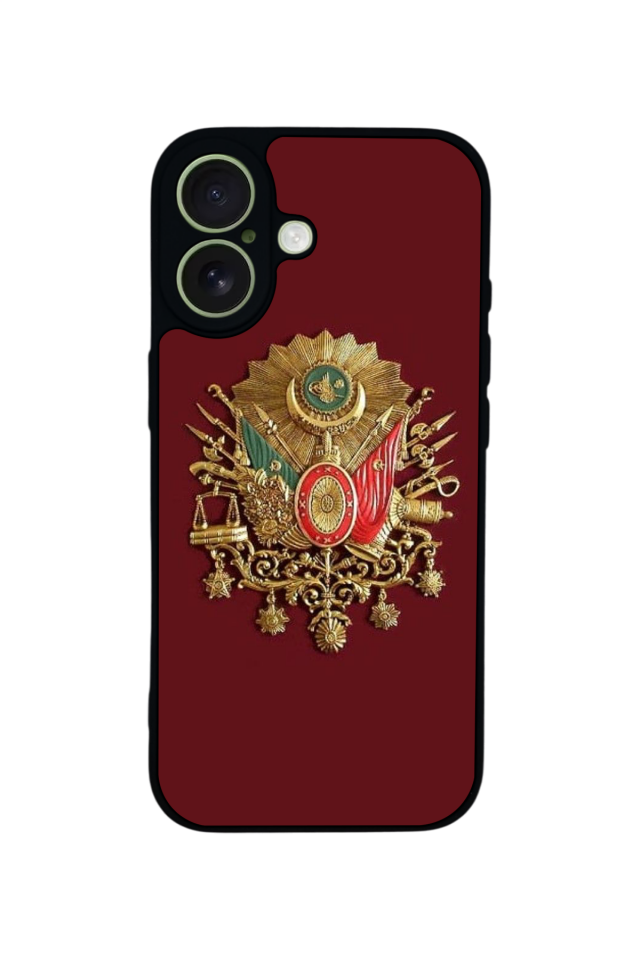 iPhone 17 Uyumlu Osmanli Tugrasi Tasarımlı Glossy Premium Kılıf