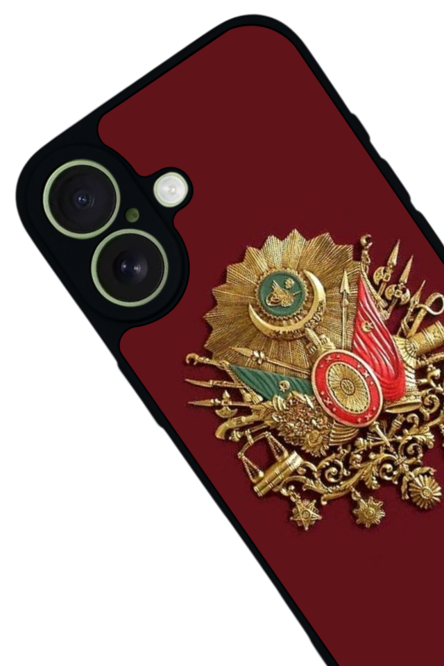 iPhone 17 Uyumlu Osmanli Tugrasi Tasarımlı Glossy Premium Kılıf