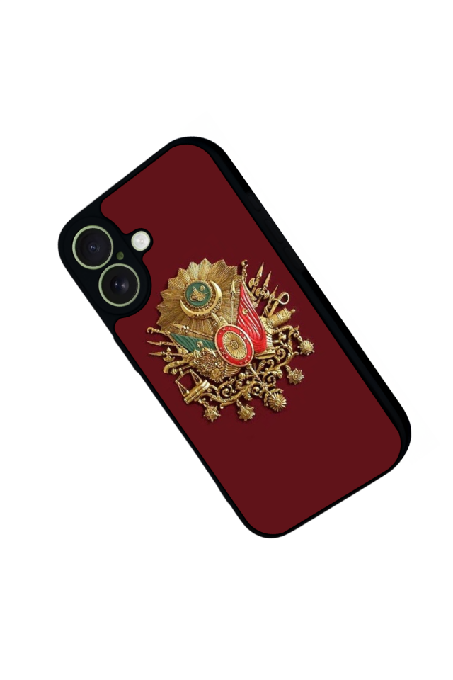 iPhone 17 Uyumlu Osmanli Tugrasi Tasarımlı Glossy Premium Kılıf