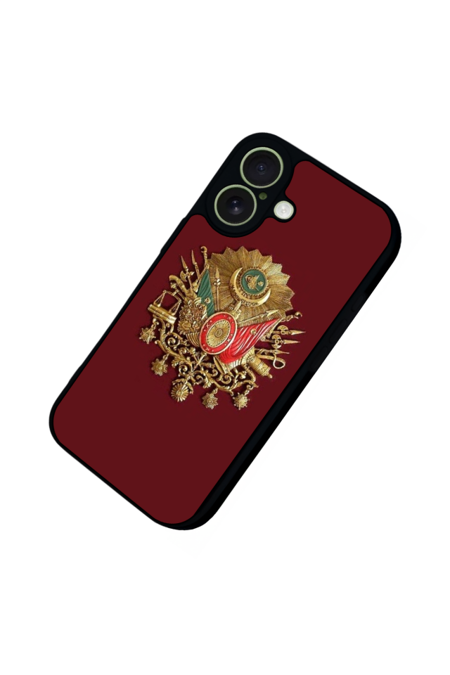 iPhone 17 Uyumlu Osmanli Tugrasi Tasarımlı Glossy Premium Kılıf