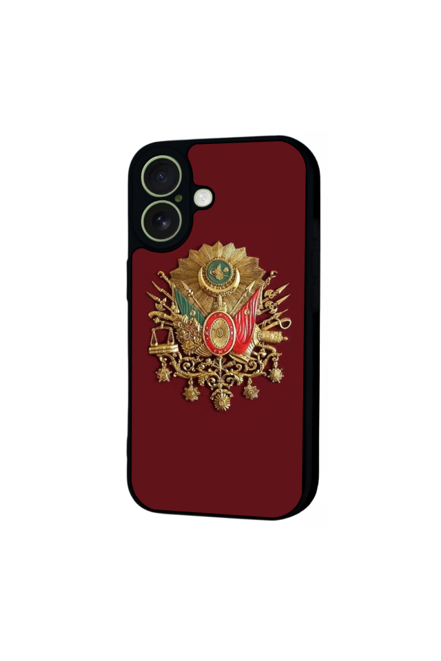 iPhone 17 Uyumlu Osmanli Tugrasi Tasarımlı Glossy Premium Kılıf