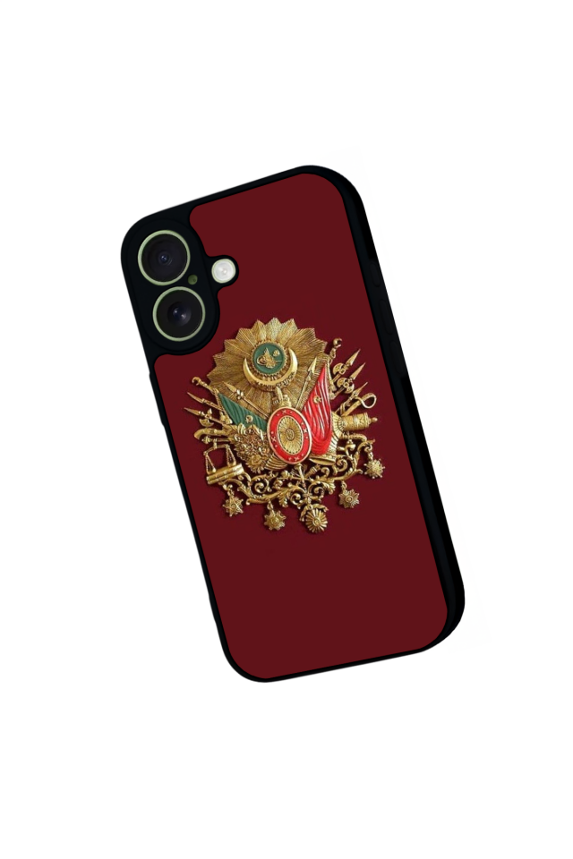 iPhone 17 Uyumlu Osmanli Tugrasi Tasarımlı Glossy Premium Kılıf