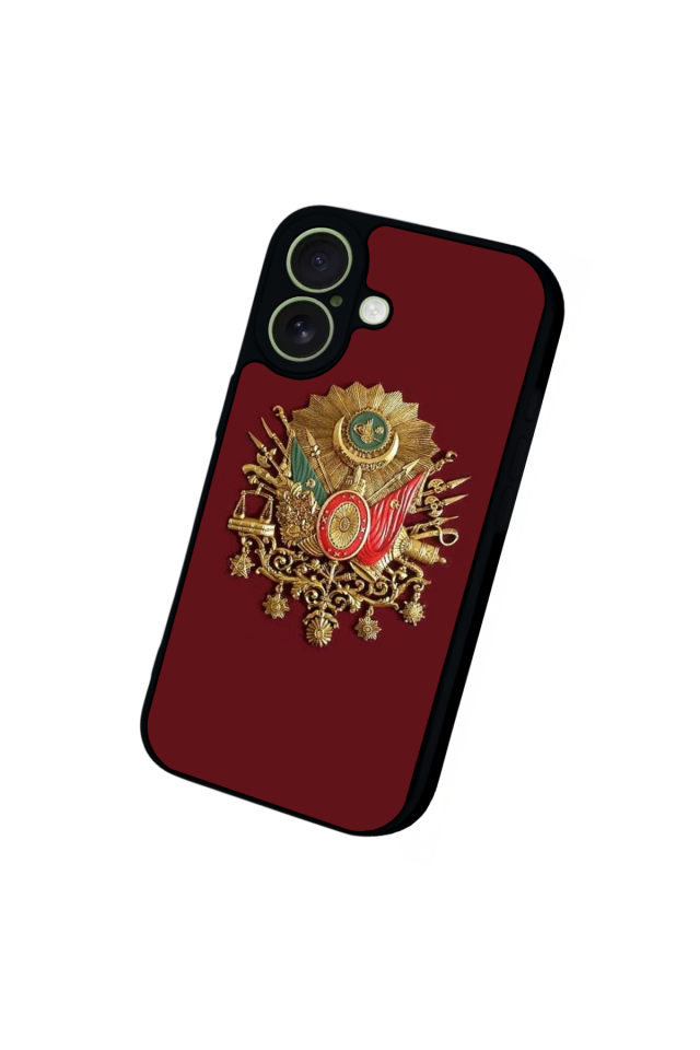 iPhone 17 Uyumlu Osmanli Tugrasi Tasarımlı Glossy Premium Kılıf