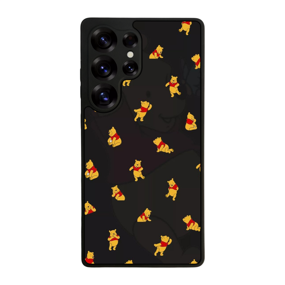Samsung Galaxy S25 Ultra Uyumlu Winnie Tasarımlı Glossy Premium Kılıf