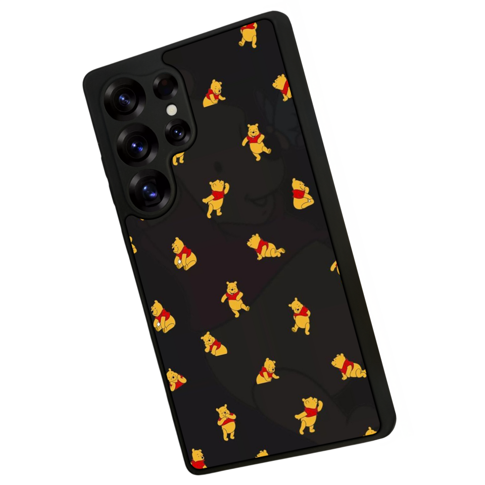 Samsung Galaxy S25 Ultra Uyumlu Winnie Tasarımlı Glossy Premium Kılıf