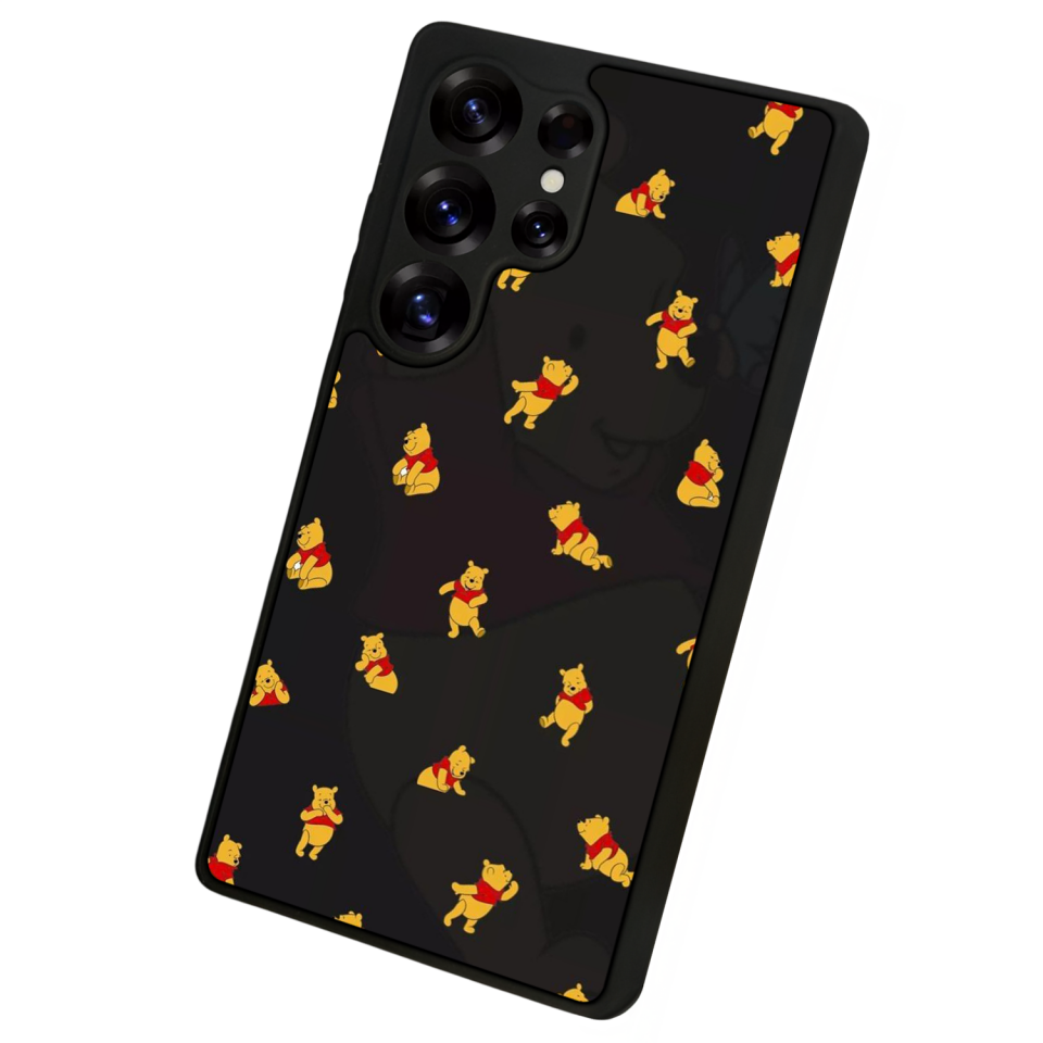 Samsung Galaxy S25 Ultra Uyumlu Winnie Tasarımlı Glossy Premium Kılıf