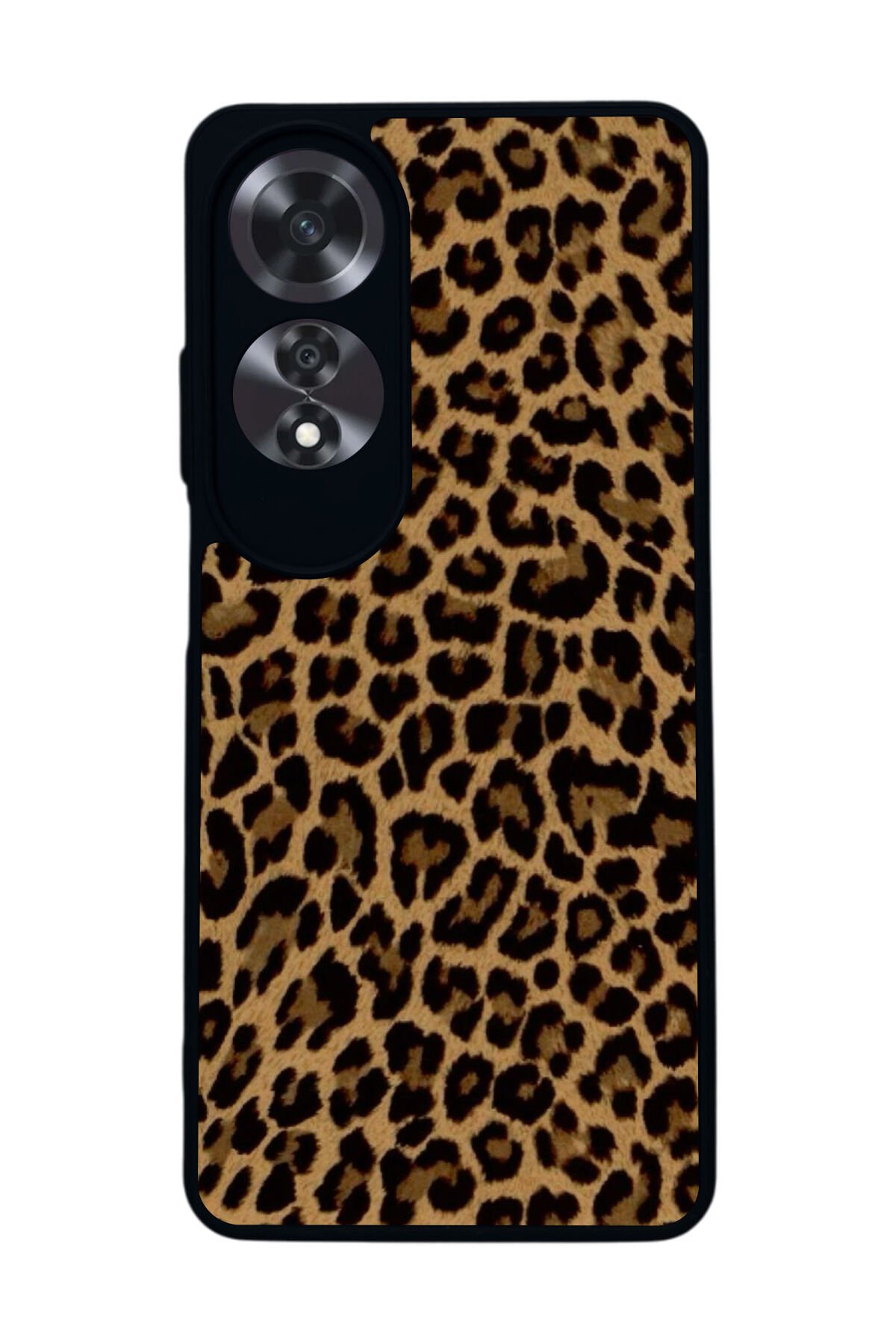 Oppo A60 Mat Siyah uyumlu Kılıf – Yumuşak Silikon, Koruyucu, Şok Emici Kapak