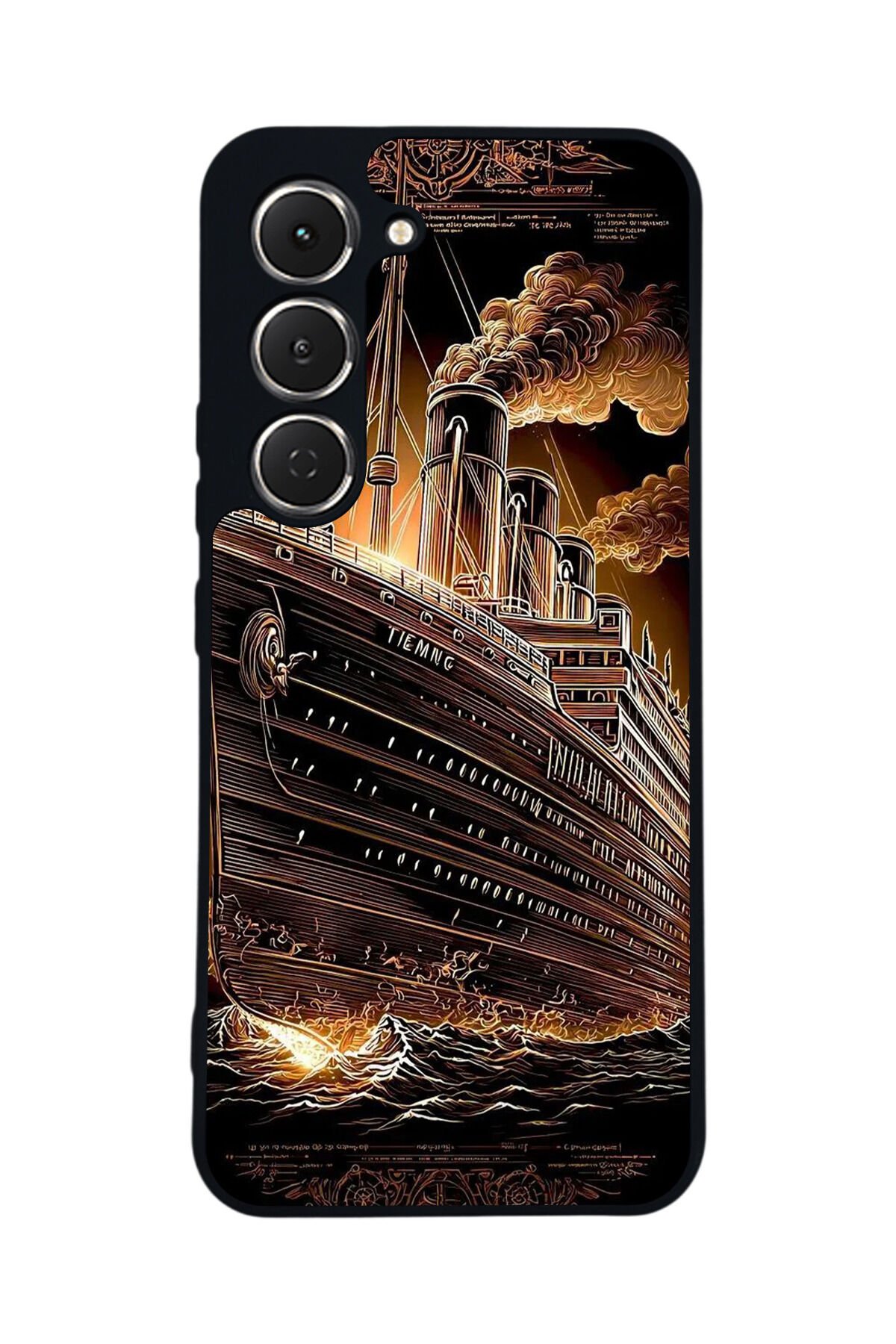 Tecno Spark 40 Pro Uyumlu Korsan Tasarımlı Glossy Premium Kılıf