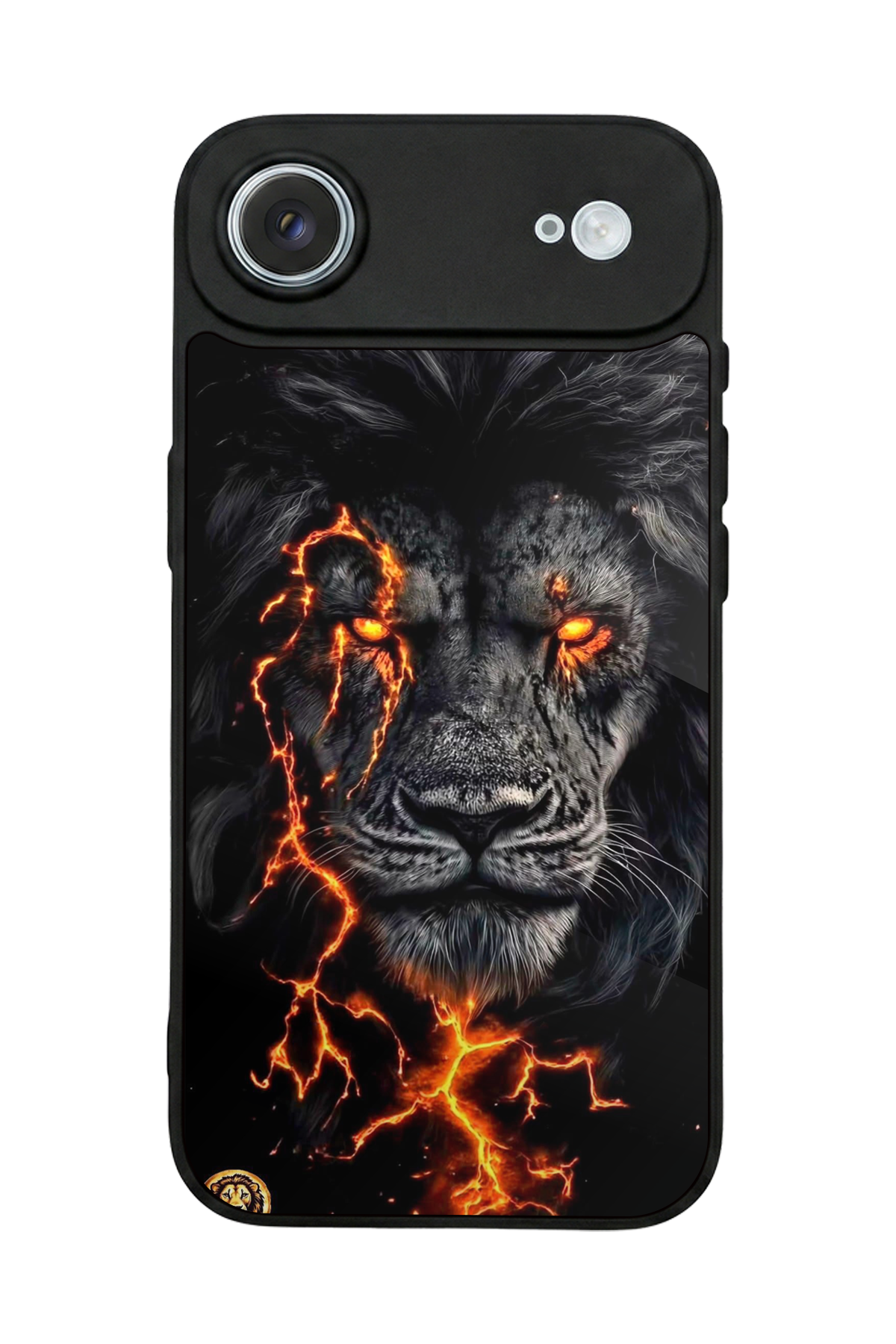 iPhone 17 Air Uyumlu Aslan Tasarımlı Glossy Premium Kılıf