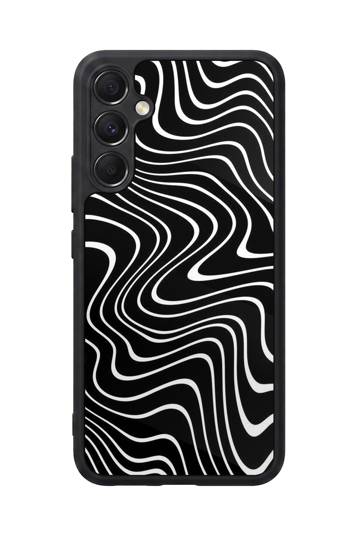Samsung Galaxy A34 Uyumlu Çizgi Sanatı Tasarımlı Glossy Premium Kılıf