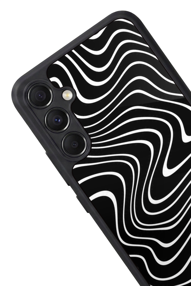 Samsung Galaxy A34 Uyumlu Çizgi Sanatı Tasarımlı Glossy Premium Kılıf