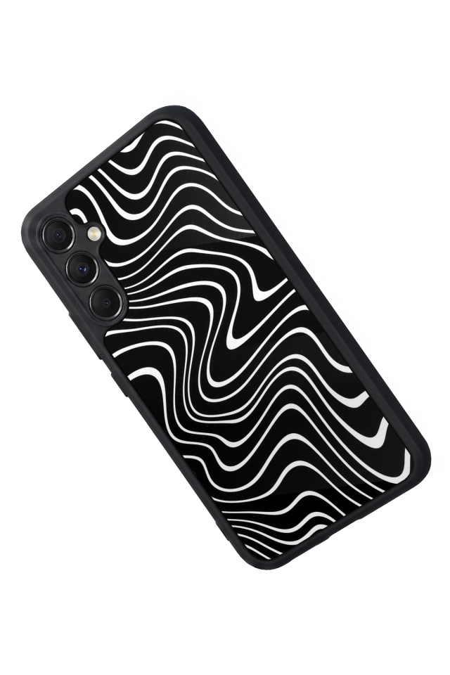 Samsung Galaxy A34 Uyumlu Çizgi Sanatı Tasarımlı Glossy Premium Kılıf