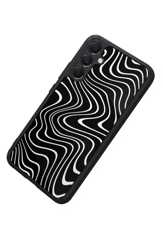 Samsung Galaxy A34 Uyumlu Çizgi Sanatı Tasarımlı Glossy Premium Kılıf