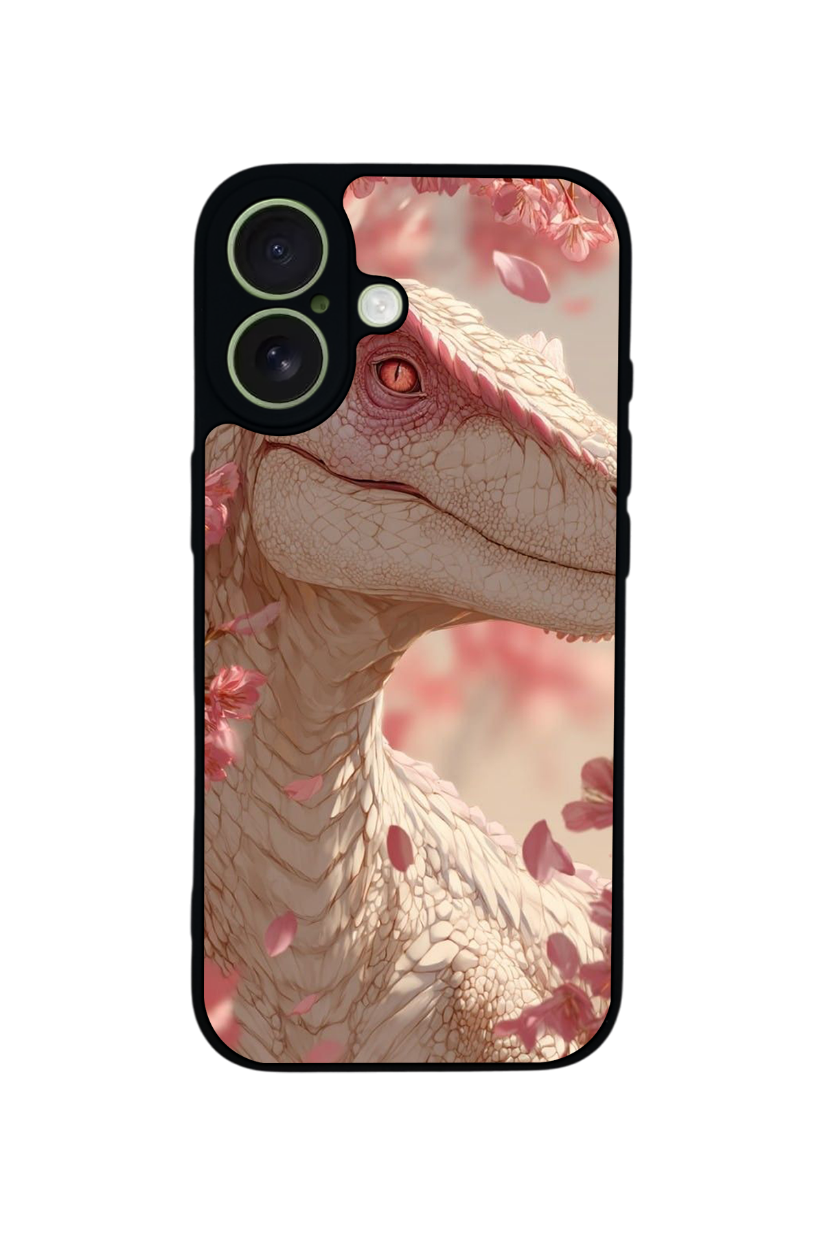 iPhone 17 Uyumlu Dinazor Tasarımlı Glossy Premium Kılıf