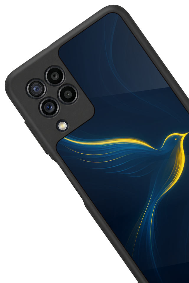Samsung Galaxy M22 Uyumlu Fenerbahce Tasarımlı Glossy Premium Kılıf