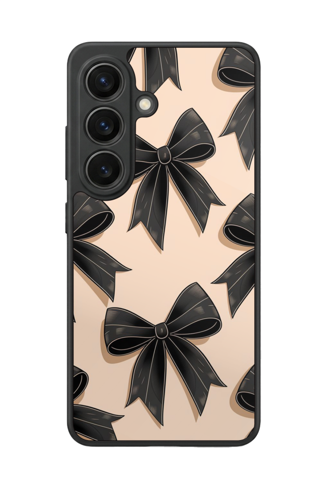 Samsung Galaxy S26 Uyumlu Kurdele Tasarımlı Glossy Premium Kılıf