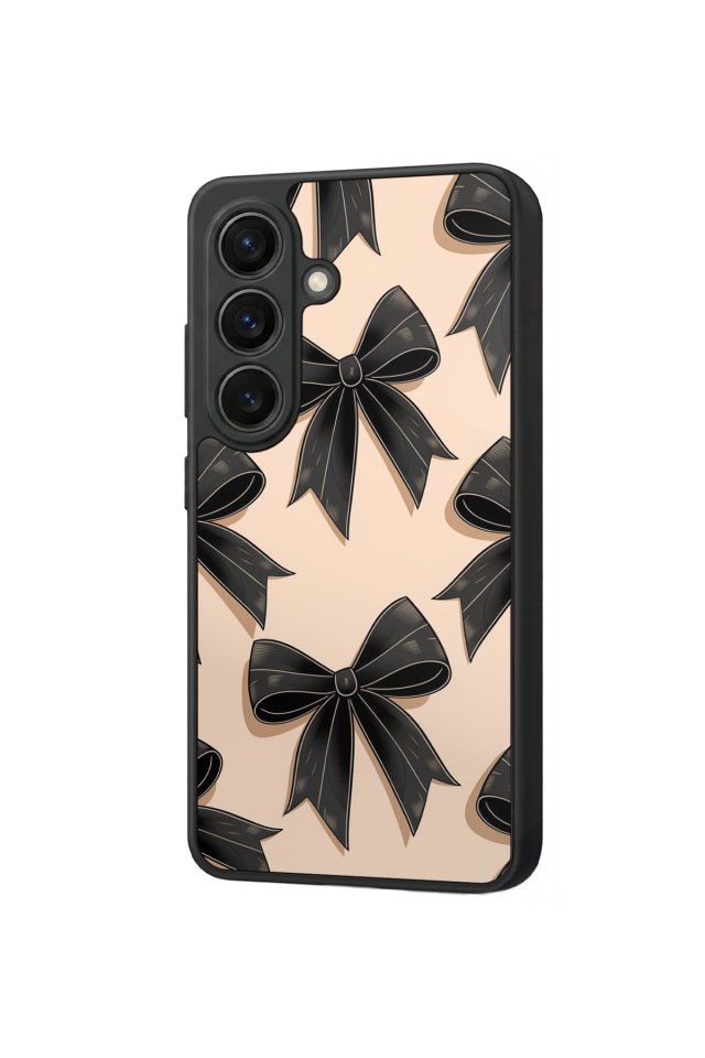 Samsung Galaxy S26 Uyumlu Kurdele Tasarımlı Glossy Premium Kılıf