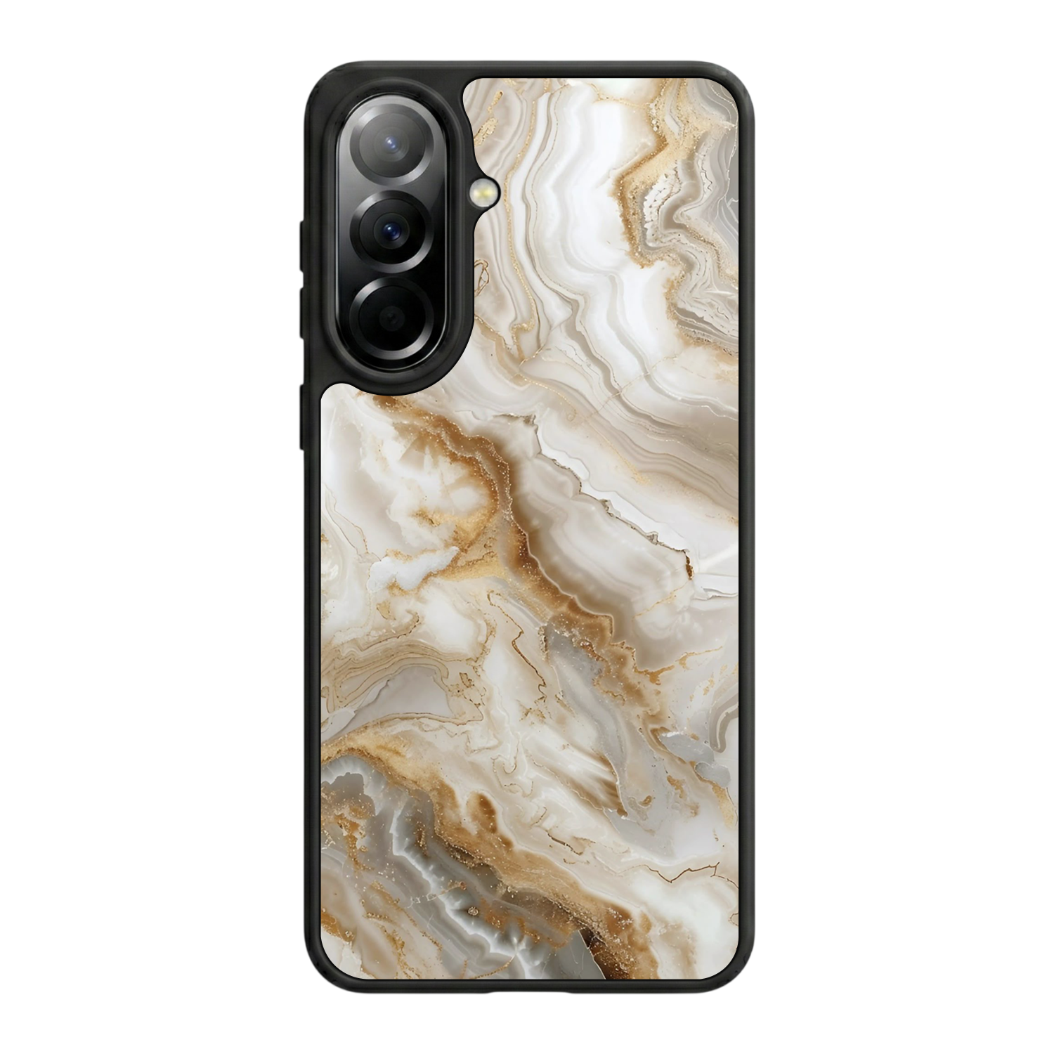 Samsung Galaxy A57 Uyumlu Mermer Marble Tasarımlı Glossy Premium Kılıf