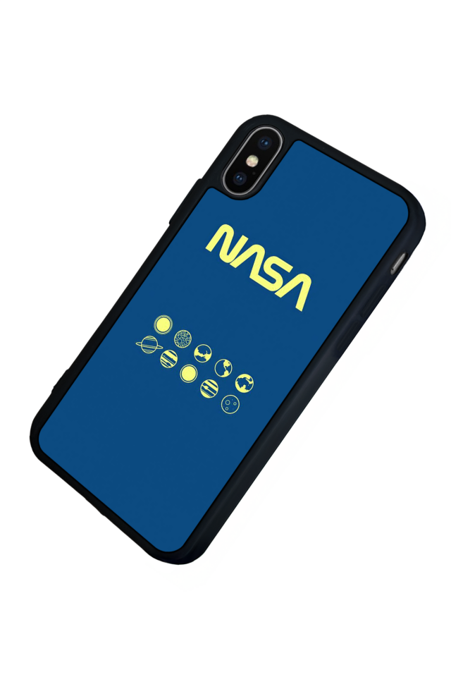 iPhone XS Max Uyumlu Nasa Tasarımlı Glossy Premium Kılıf