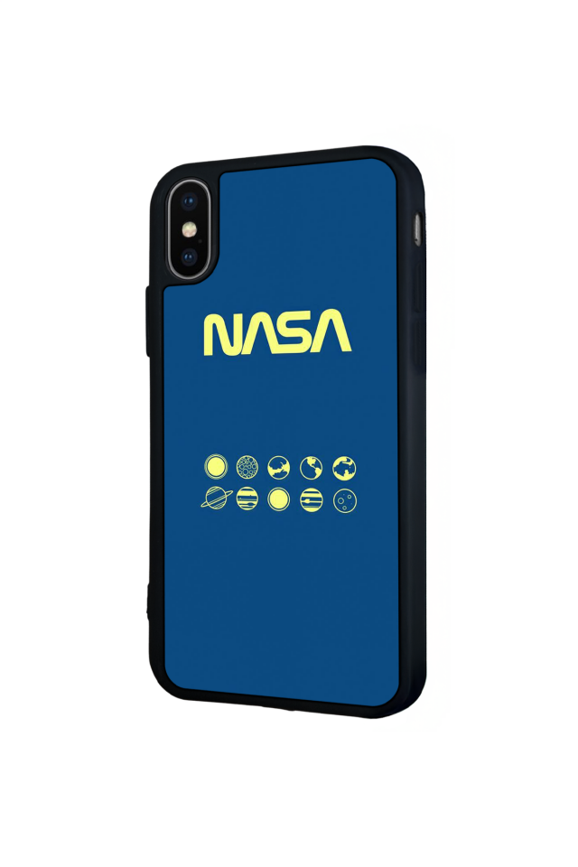 iPhone XS Max Uyumlu Nasa Tasarımlı Glossy Premium Kılıf