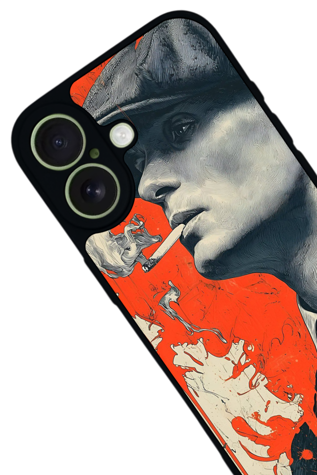iPhone 17 Uyumlu Peaky Blinders Tasarımlı Glossy Premium Kılıf
