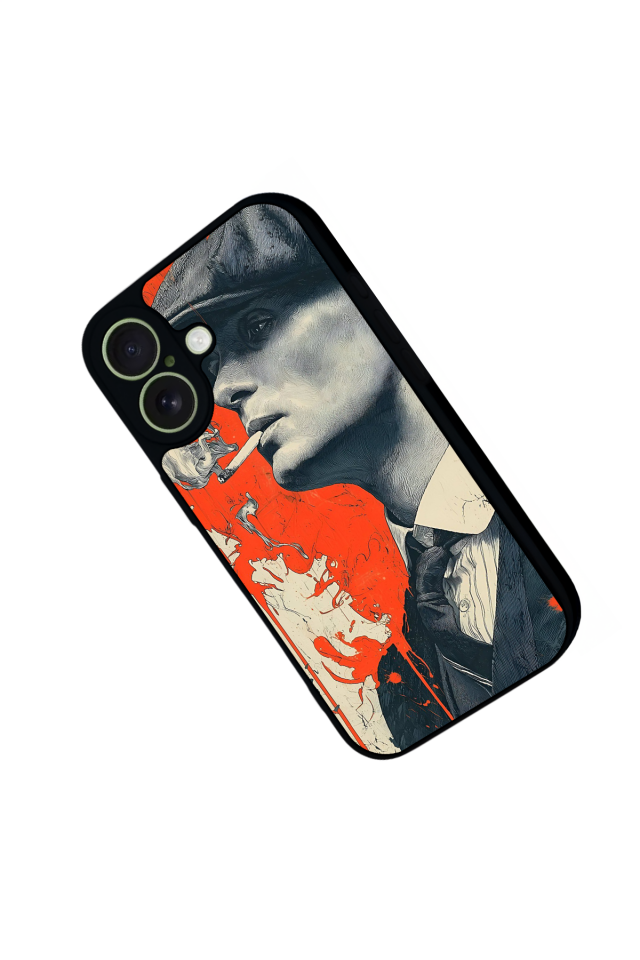 iPhone 17 Uyumlu Peaky Blinders Tasarımlı Glossy Premium Kılıf