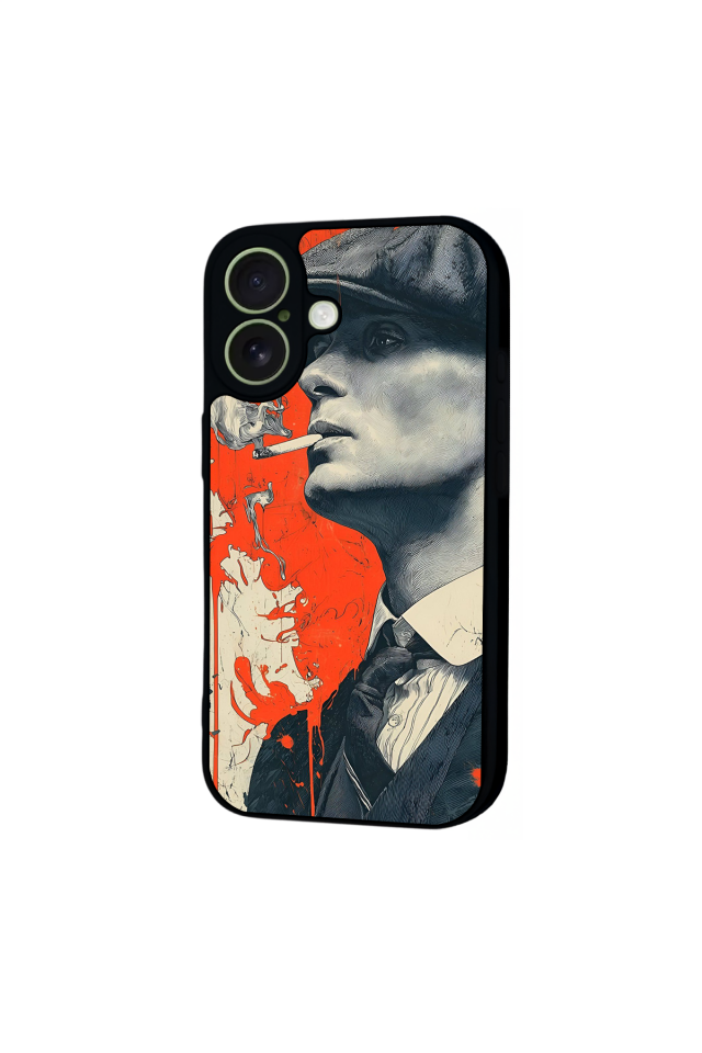 iPhone 17 Uyumlu Peaky Blinders Tasarımlı Glossy Premium Kılıf