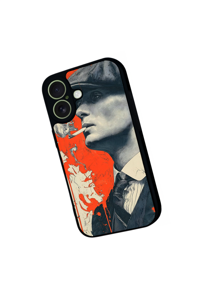 iPhone 17 Uyumlu Peaky Blinders Tasarımlı Glossy Premium Kılıf