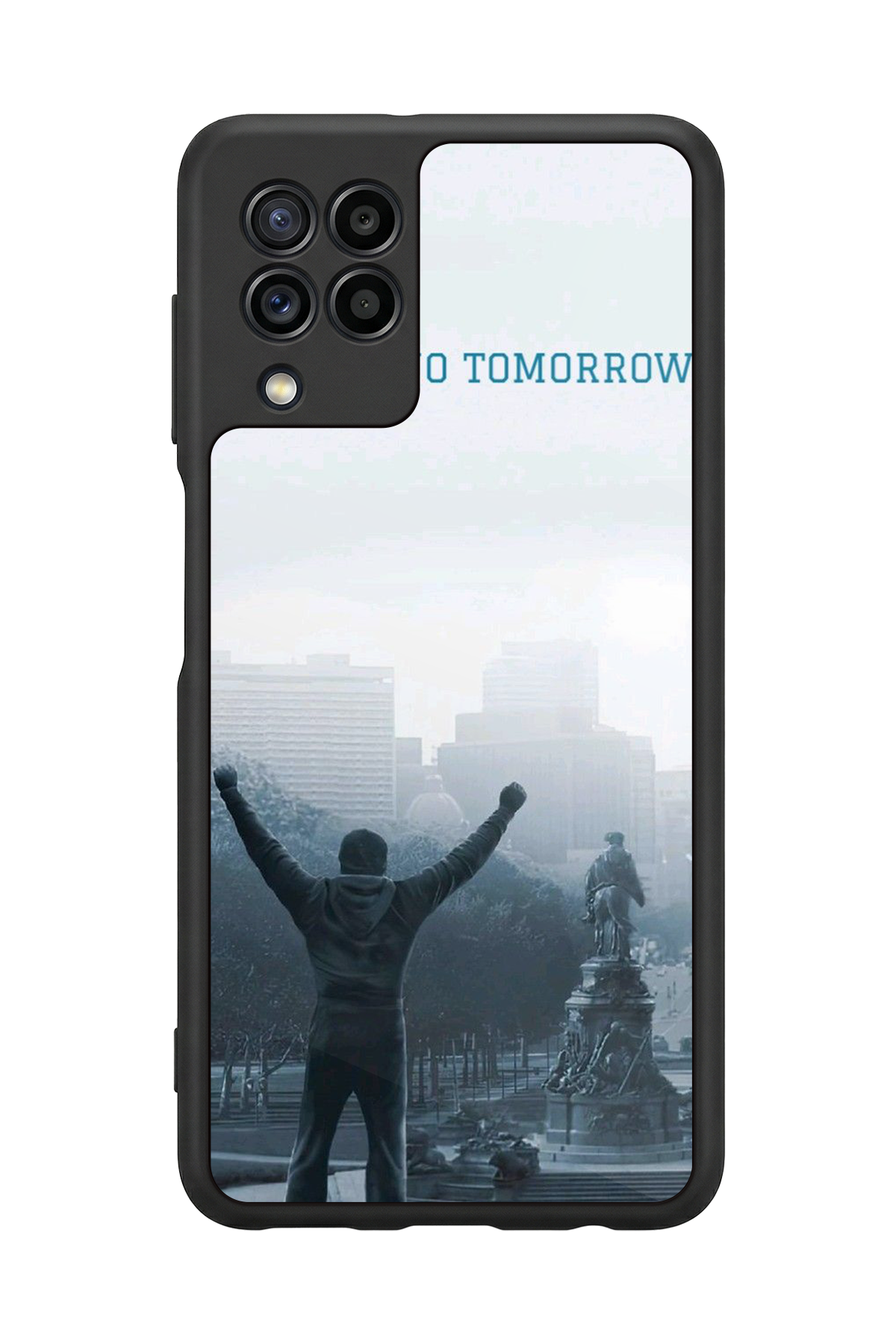 Samsung Galaxy M22 Uyumlu Rocky Tasarımlı Glossy Premium Kılıf