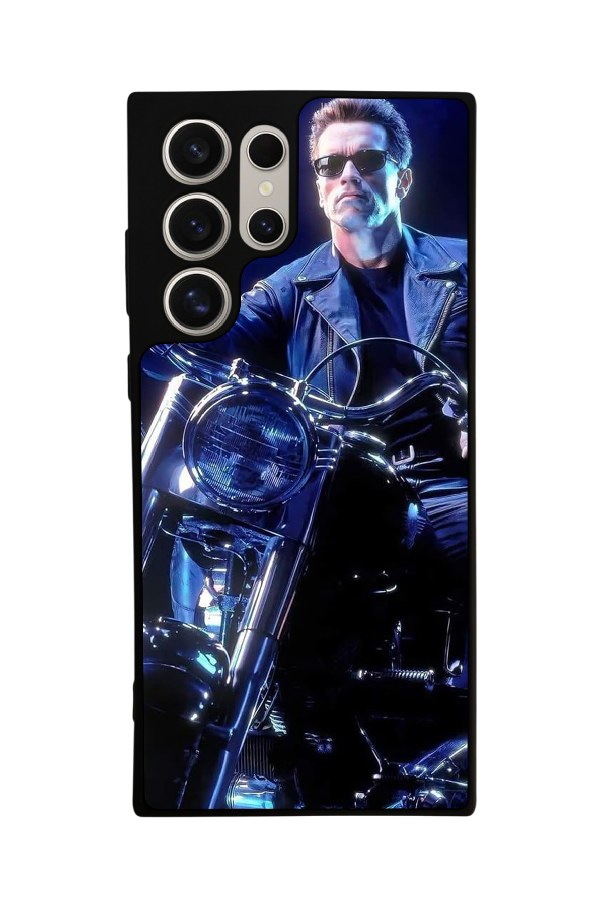 Samsung Galaxy S23 Ultra Uyumlu Terminator Tasarımlı Glossy Premium Kılıf