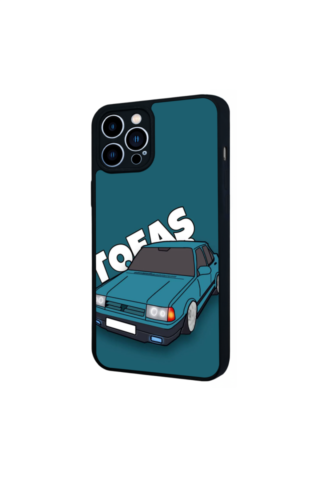 iPhone 12 Pro Max Uyumlu Tofas Tasarımlı Glossy Premium Kılıf