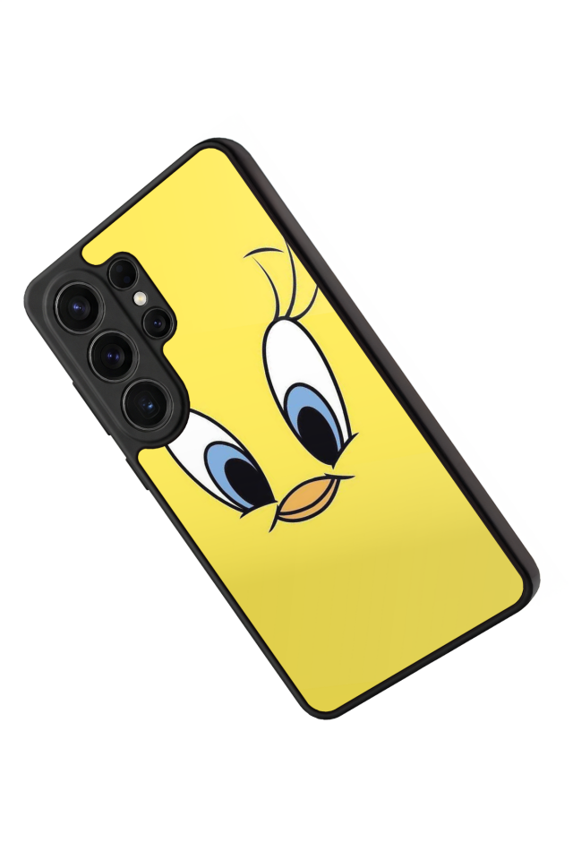 Samsung Galaxy S26 Ultra Uyumlu Tweety Tasarımlı Glossy Premium Kılıf